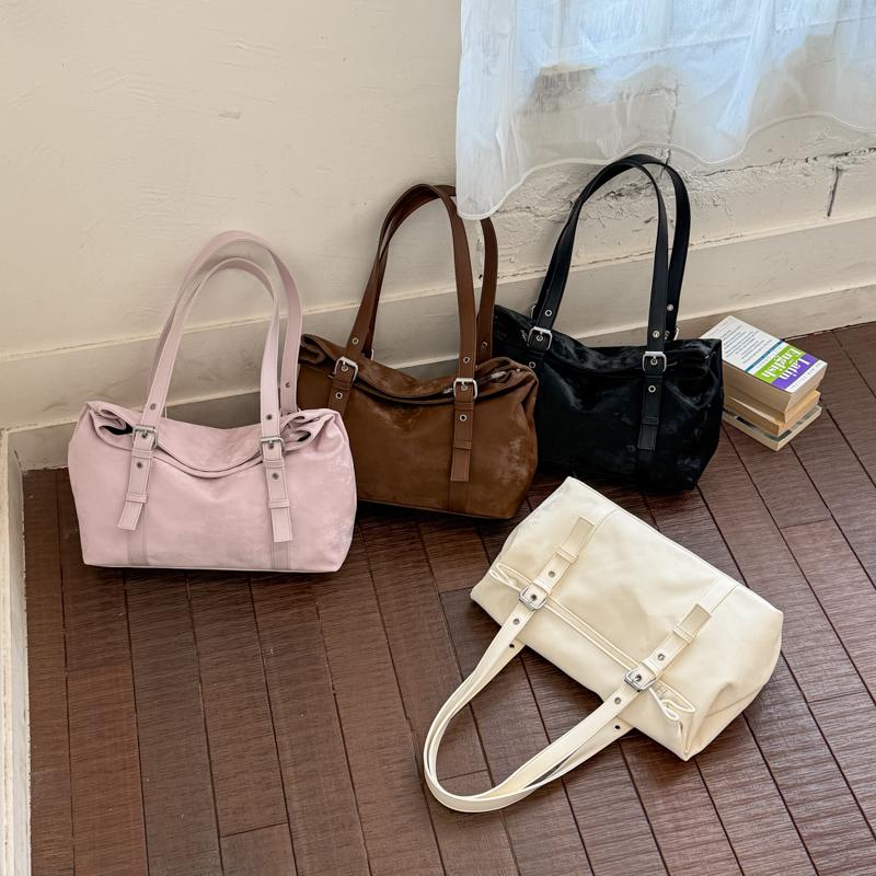 Fashionable New Arrival Velvet Large Capacity Commuter Women's Bag Single Shoulder Bag Personal Underarm Crossbody Handbag Women