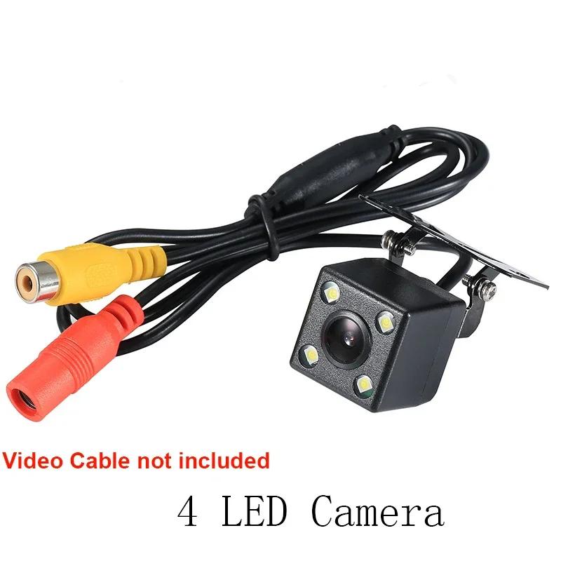 Wide Angle HD Car Rearview Camera Rear View Video Vehicle Cameras Backup Reverse Camera 12 LED Night Vision Parking Camera