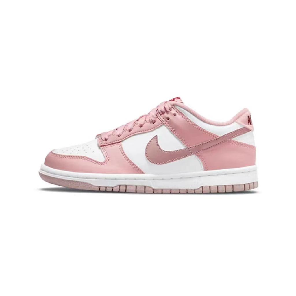 Nike Кроссовки Dunk Low с защитой от скольжения и истирания, низкие, для скейтбординга, женские, розовые DO6485-600(Команда59-)