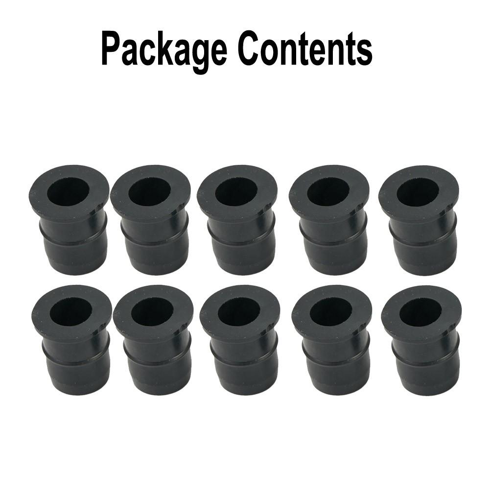 Damper Panel Nuts Fixing 6mm Accessories Parts Replaces 10PCS / KIT New