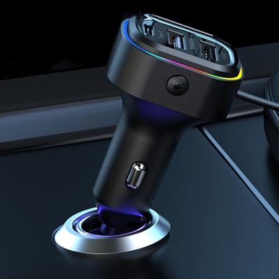 Автомобильные USB-зарядные устройства Многофункциональное устройство для зарядки телефона 66 Вт + 15 Вт Быстрая зарядка с 6 портами для зарядки для 12 24 В Автомобиля Грузовика Фургона