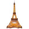 ROBOTIME 3D Wooden 3D Puzzle Eiffel Tower LED Light Up Large DIY Toy Christmas Birthday Gift for Kids and Adults (TGL01-With Lights)