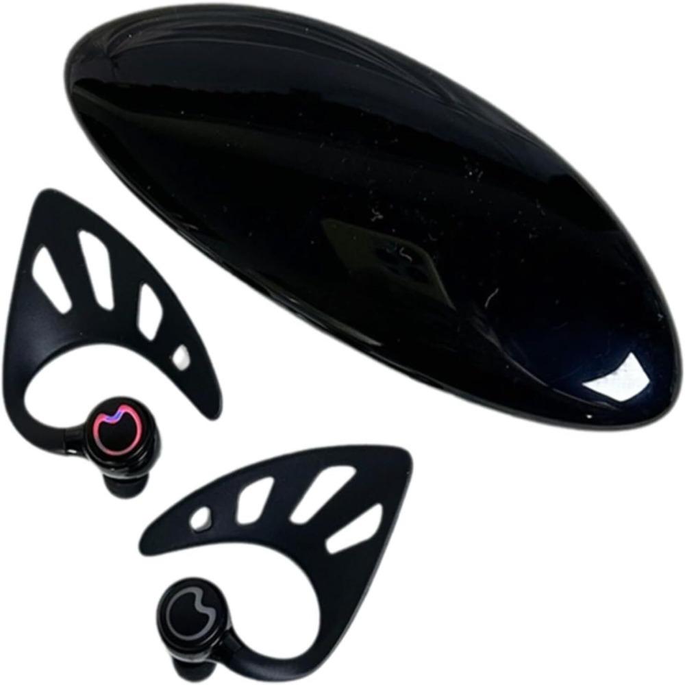 Беспроводные наушники-вкладыши с сенсорным управлением в форме эльфийских ушей, с двойным микрофоном, для фитнеса