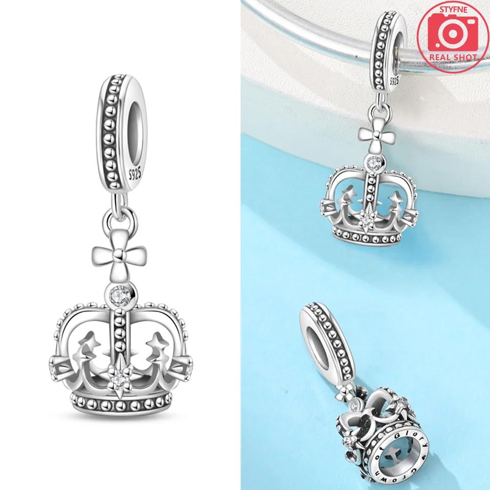 Heart Zircon Charm Bead Charms Authentic Classic copper Plated Lotus Angel Bead Charms Compatible With Bracelets Women Do It Yourself Jewellery Fine G