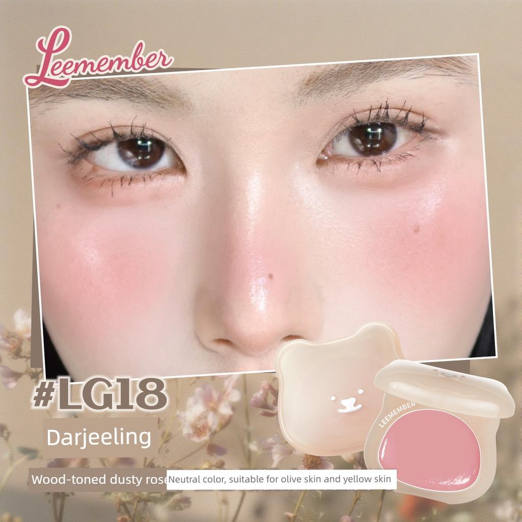 Water Light Blush Powder! Leemember LEEMEMBER Bear Water Light Blush Multi-Purpose Cream LG02 Little Monkey Recommended