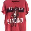 Винтажная футболка 80-х F S L N SANDINO Пятая Колонна Панк-рок Тур Концерт Промо размер M