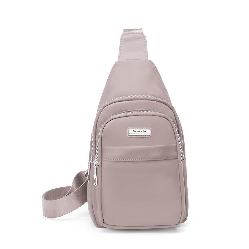 Нагрудная сумка Женская сумка через плечо Сумка через плечо Спортивная многослойная сумка