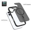 Protective Case - BOOLING - for iPhone 16 Plus - Silicone and PC - Wireless Charging - Anti-fingerprint
