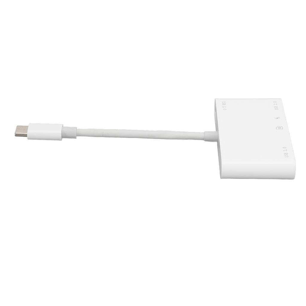 Картридер 6 в 1, Plug and Play, высокоскоростной USB C адаптер для карт памяти для смарт-камер, телефонов, ноутбуков