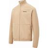 Striped Logo Casual Simple Woven Sports Jacket Men Jacket Light-Brown JE1344