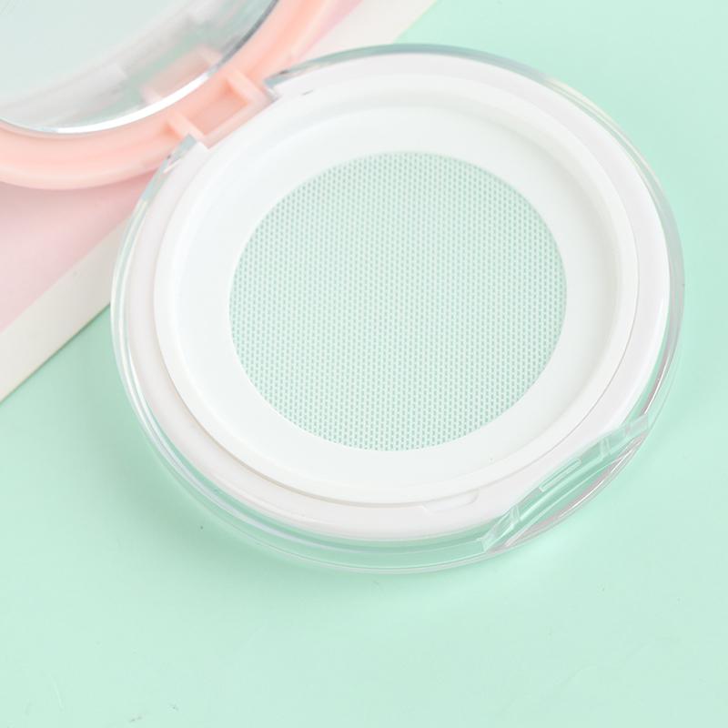 3G Ультратонкая пустая рассыпчатая коробка для пудры, банка для макияжа, сито, контейнер, слоеное зеркало