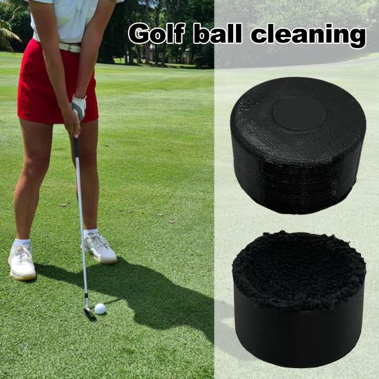 Magnetic 3D Printed Golf Ball Washer Portable Golf Ball Cleaning Tool Attaches To Golf Cart Clubs Trolley