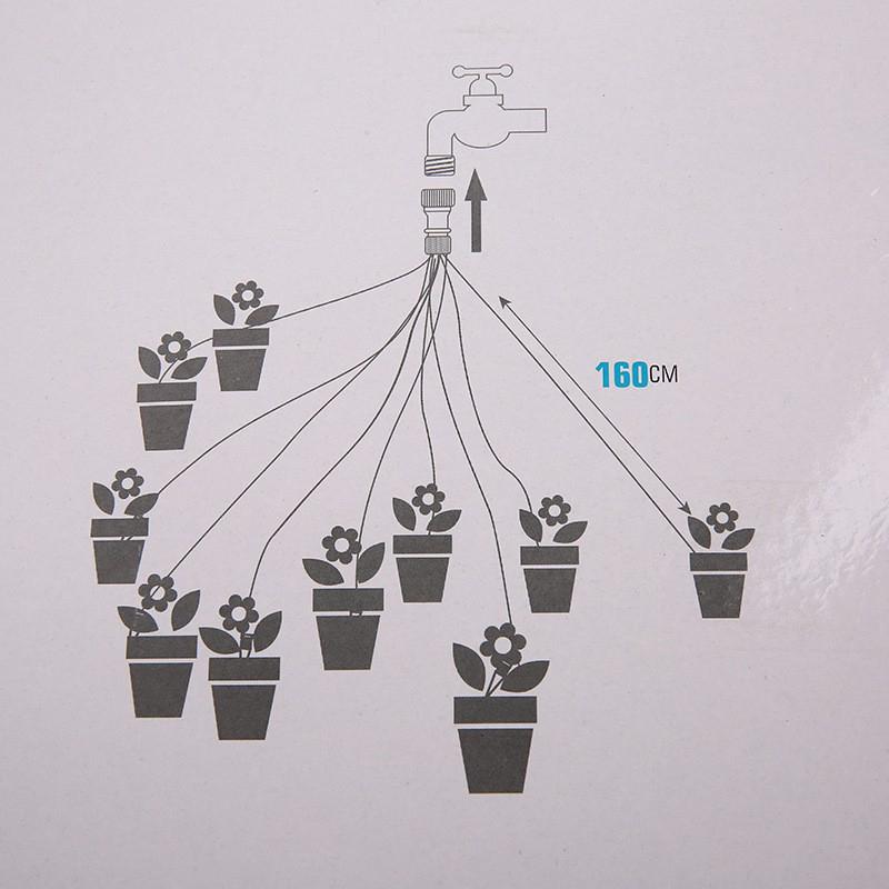 10 Drip Head Set Waterer Lazy Watering Tool Water Seepage Dripping Succulent Potted Plant Watering