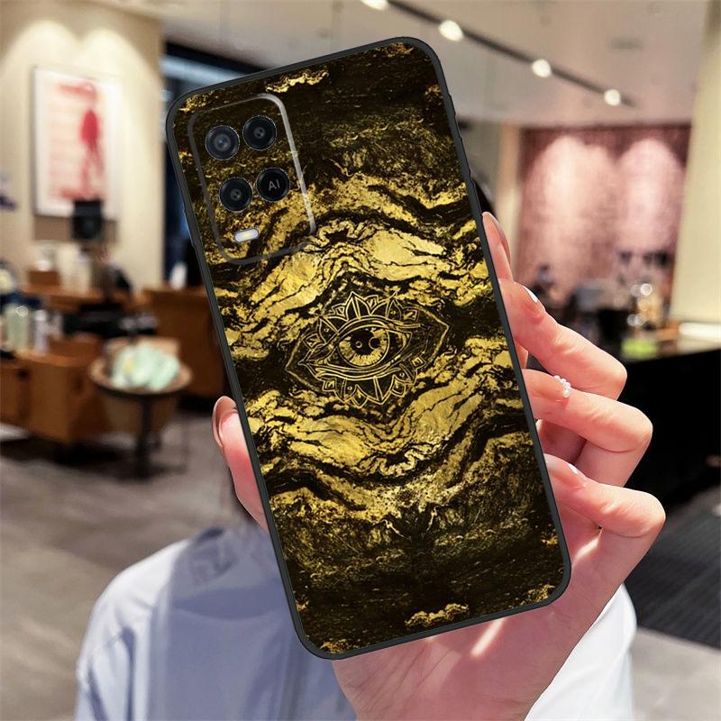 Чехол-футляр с символом Глаз Пирамиды для Oppo A40 A60 A80 A18 A38 A58 A78 A98 A16 A76 A96 A15 A17 A77 A74 A94 A54 A57S