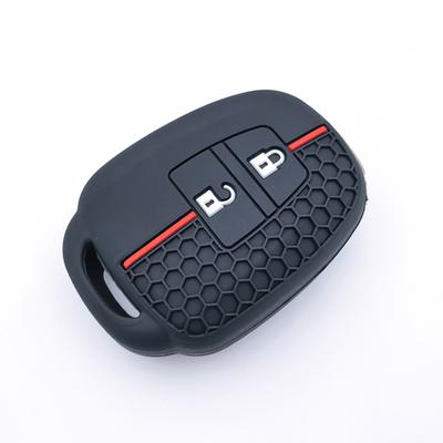 Для Toyota Yaris Corolla Highlander Crown Силиконовый Чехол-Крышка для Автомобильного Ключа 2 Кнопки Защитная Накладка на Пульт Брелок Аксессуары