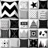 Cushion Pillow Decor Pillowcase Style Home Decor Black and White Geometric Bedroom Living Room Decor