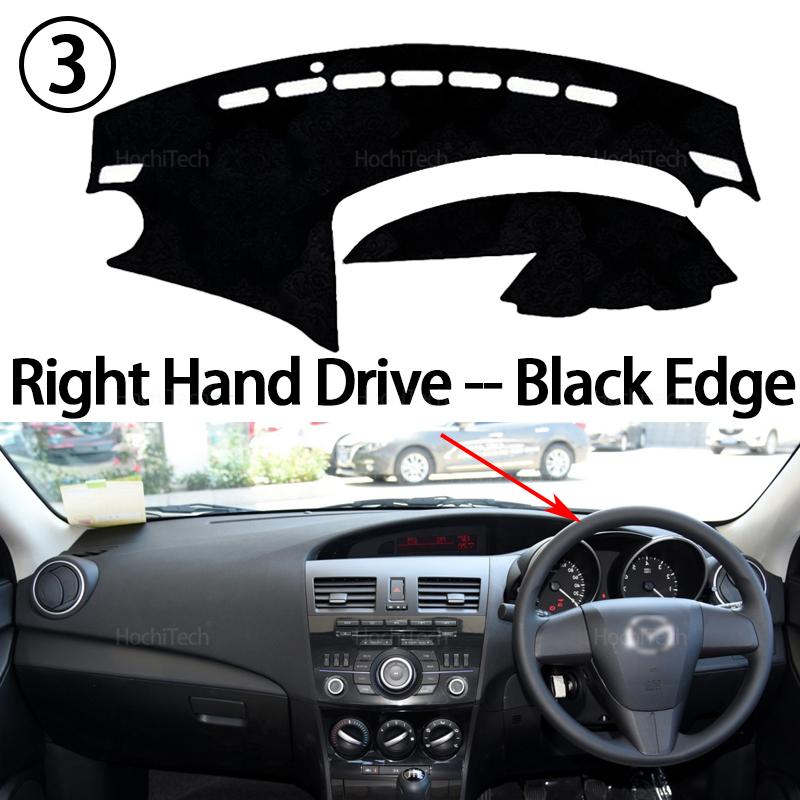 Для Mazda 3 Axela 2009 2010 2011 2012 2013 M3 BL Противоскользящий коврик Накладка на панель приборов Козырек от солнца Коврик на панель Автоаксессуары
