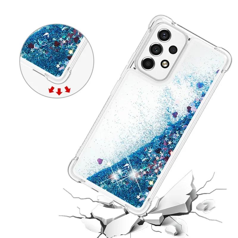 Чехол для Pixel 8 Pro на Для Funda Google Pixel 8 Pro Обложка Блестящий Динамичный Жидкий Чехол Для Google Pixel8 8A 7A 8Pro Чехол для Телефона Etui