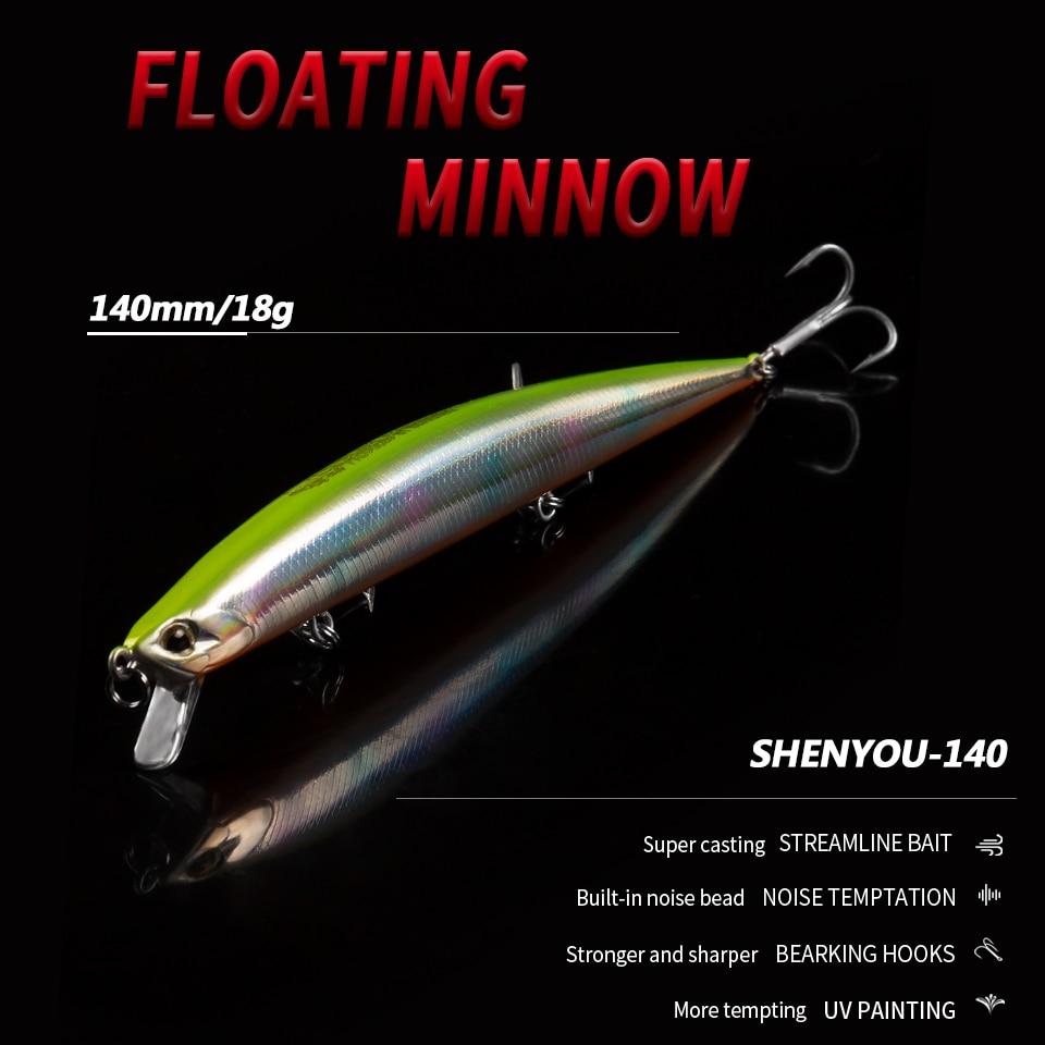 BEARKING Розничная хорошая рыболовная приманка Minnow, качественные профессиональные приманки 14 см/18 г, популярная модель воблеров Penceil Bait Popper