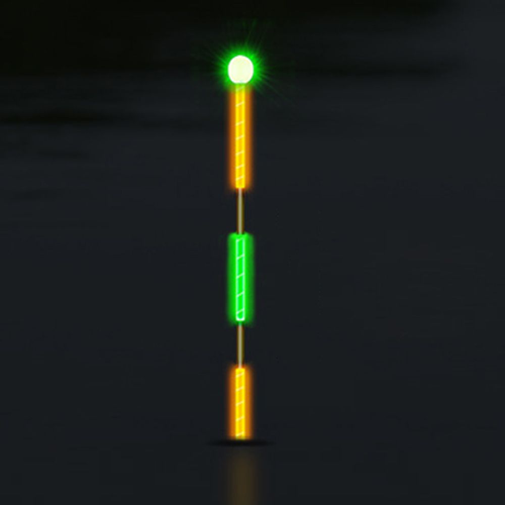 Nano Glowing Night Electric Fishing Float Fishing Float Tube Fishing Bobber LED Fishing Float
