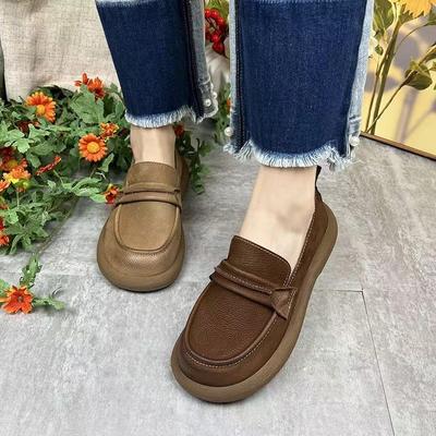 Женские туфли на плоской подошве 2024 года, новая мода на весну и осень, туфли-лоферы с квадратным верхом, удобные туфли в стиле Лолита, кроссовки Zapatos De Mujer