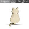 Originality Cat Car Emblem Personalized Car Covering Decor New 3D Metal Cat Sticker
