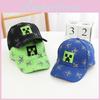 Minecraft Hip Hop Kids Baseball Cap With Sun Protection For Summer Play And Sunshade