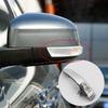 Door Mirror Light Housing Solid Replacement ABS Left/Right Turn Signal Bezel 8M51-13B384-AA 8M51-13B383-AA for Ford Focus 08-15