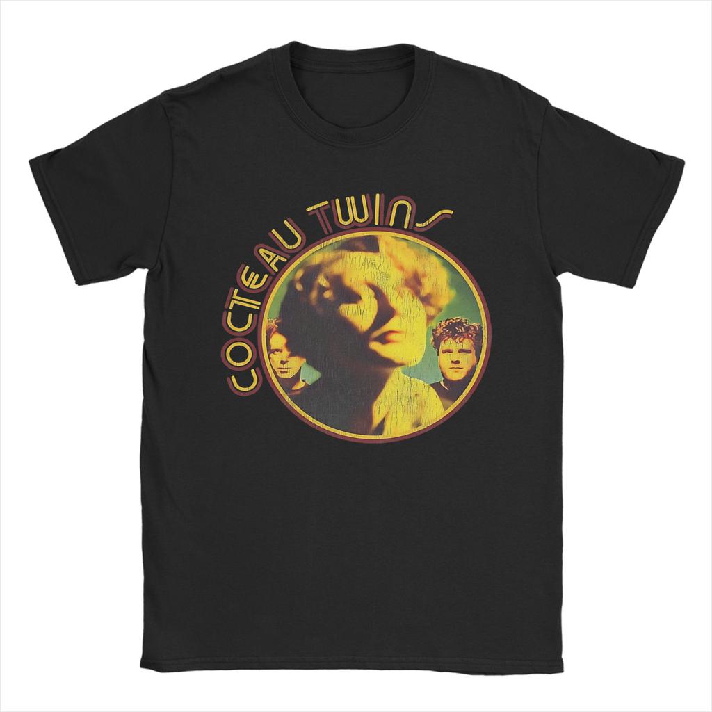 Vintage Cocteau Twins Dream Pop Tshirt For Unisex Unisex Crewneck Pure Cotton T Shirt Short Sleeve Tee Shirt Plus Size Clothes