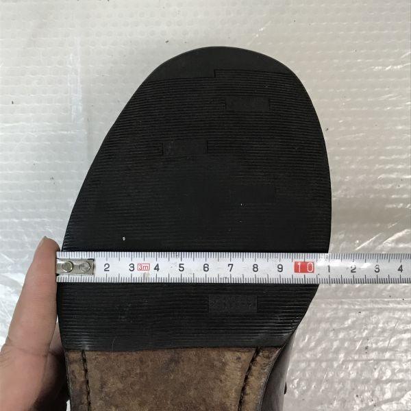 Fratelli Rossetti Кожаные лоферы Маккей с монетой 7.5 26 Коричневые деловые туфли(ИСПОЛЬЗОВАЛ)