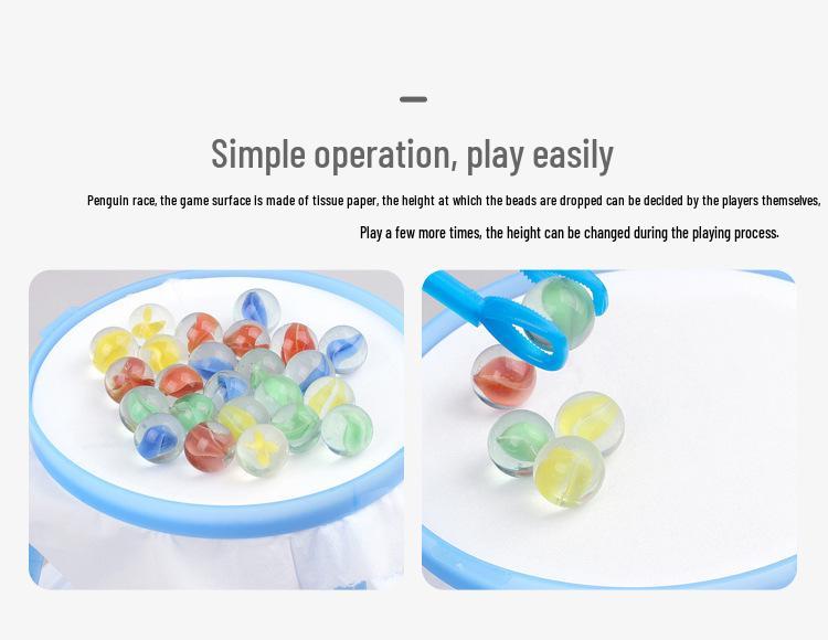 Пингвин на тонком льду второго поколения: Развивайте умственные способности в соревнованиях «рука-глаз» между родителем и ребенком