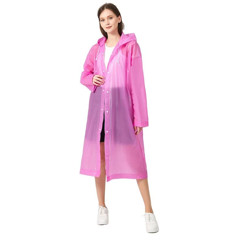 Плащ для взрослых ветрозащитный и водонепроницаемый утолщенный цельный плащ из ЭВА всего тела
