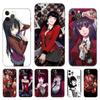 Yumeko Jabami Kakegurui Twin Phone Case for Iphone 5 2020se 6 6s 7 8 Plus X 10 XR XS 11 12 13 Mini Pro MAX Black Tpu Back Cover