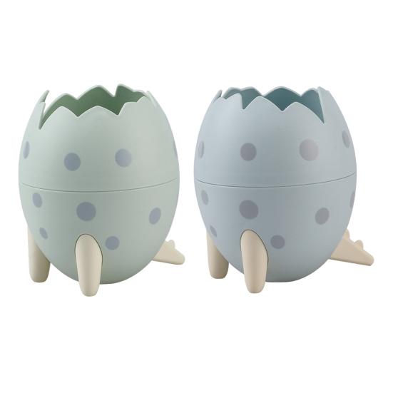 Подставка для ручек в виде яйца динозавра, съемный ящик для хранения канцелярских принадлежностей, практичный органайзер для стола для ручек