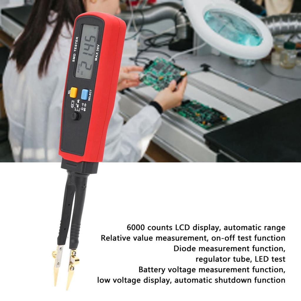 UT116C Тестер для SMD Сопротивление Емкость Диод (RCD) Мультиметр Испытательное оборудование