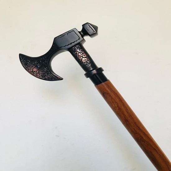 Royal Khulhadi Walking Stick  Authentic Handcrafted Cane for Classic Charm