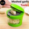 Инструменты для приготовления чесночного пюре, слайсер из нержавеющей стали, кухонный измельчитель, шлифовальный станок, прижимной инструмент, дробилка для имбиря и лука
