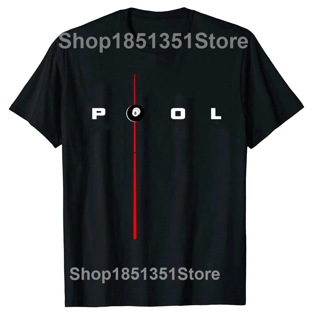Funny Billiard Evolution Vintage Pool Classic T Shirt Summer Style Graphic Cotton Streetwear Short Sleeve Birthday Gifts T-shirt