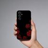 Красный Паучий Лилия Цветок Ада Чехол Для Телефона Для Samsung Galaxy A73,21,22,32,71,53,52,51,80,5G Мягкая Черная Крышка