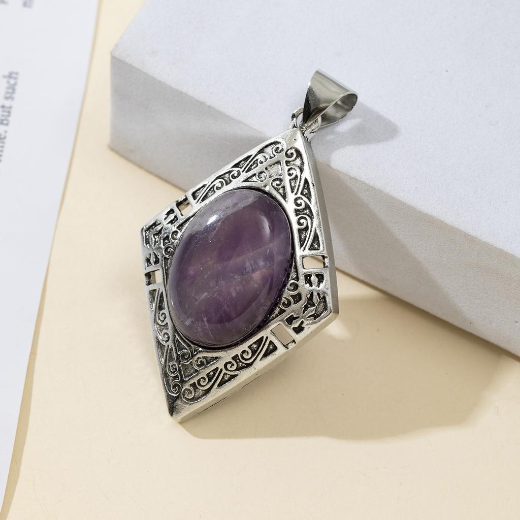 Летний цвет ракушки Подвеска Ромб Кружевная подвеска 49x34мм Для изготовления ювелирных изделий DIY Ожерелье Браслет Серьги Аксессуар