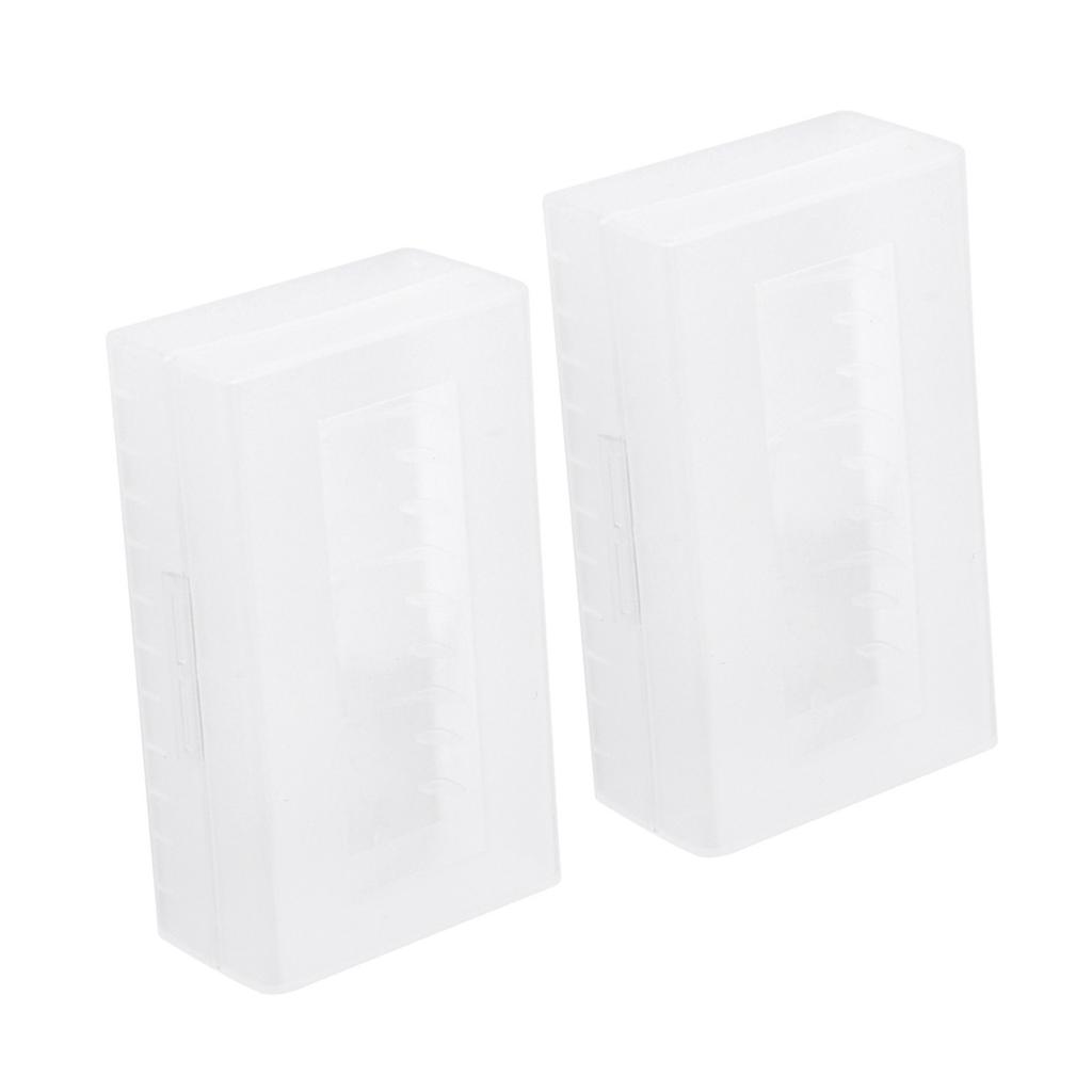 2PCS 2*2070021700 Battery Box Container NonWaterproof Battery Storage Box
