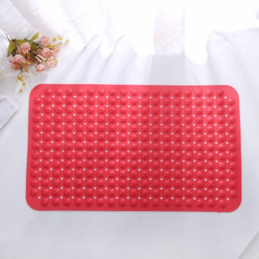 Нескользящий коврик для ванной комнаты без запаха, для ванной, душа, большая присоска, массажная подушечка для ног, гигиенический коврик с интервалом для воды