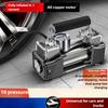 Vehicle Air Pump High Power Multifunctional Portable Electric Double Cylinder High Pressure Speed Punch Tire Air Pump for Automobile