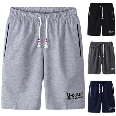 Мужские шорты Тонкие повседневные спортивные летние пятиточечные брюки Свободные пляжные брюки Бриджи Мужские брюки