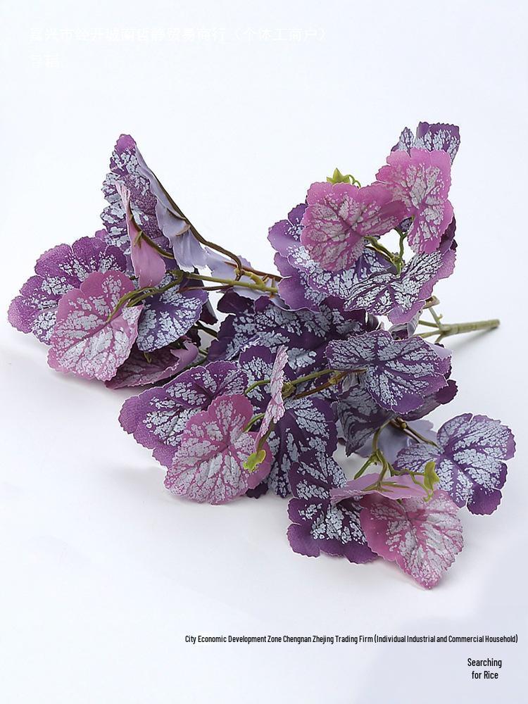 Begonia Leaves Wall Decoration & Green Partition Accessories