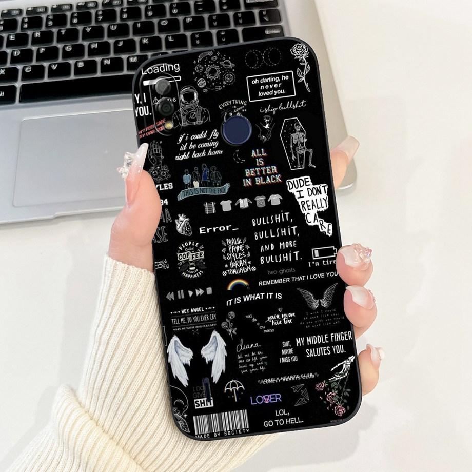 Moon Night Gothic Style Phone Case For Itel P33 Plus P33+ Back Cover Soft Silicone Bumper Coque ITELP33 P 33 Capa