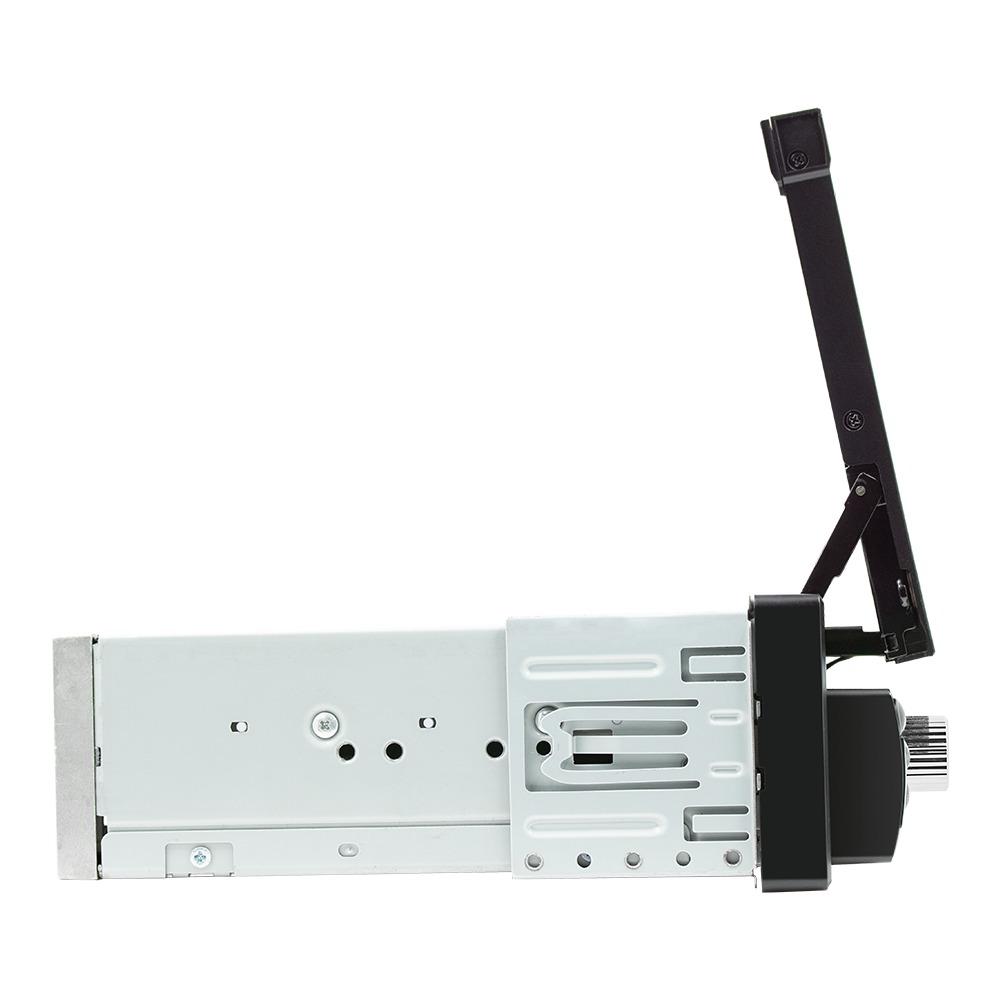 1 Din Автомобильный радиоприемник с электрическим выдвижным экраном Авторадио Универсальный мультимедийный MP5-плеер 7 лампочек Проводной Carplay Bluetooth Автомобильная стереосистема