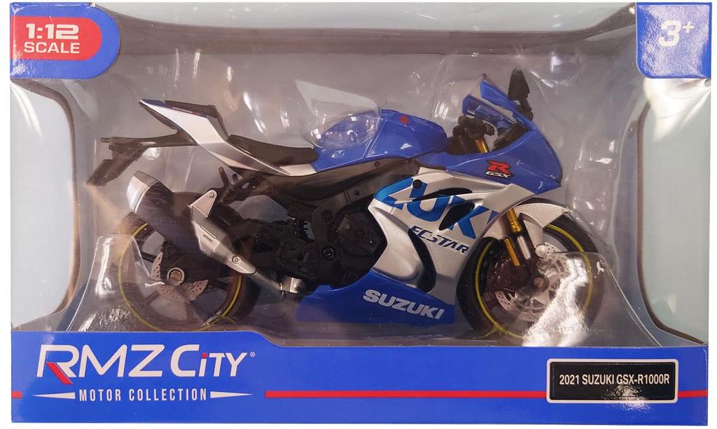 DOYUSHA 1/12 2021 SUZUKI GSX-R1000R Blue Finished Product