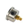 Universal Fuel Pressure Gauge Liquid 0-100Psi Oil Press Gauge 1/8" NPT With An 6 Fuel Pressure Take Off Fitting 6An Adapter