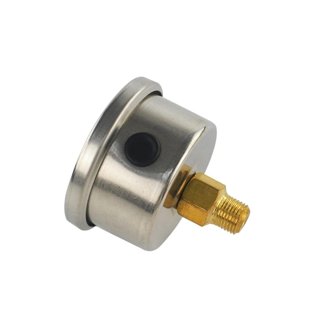 Universal Fuel Pressure Gauge Liquid 0-100Psi Oil Press Gauge 1/8" NPT With An 6 Fuel Pressure Take Off Fitting 6An Adapter
